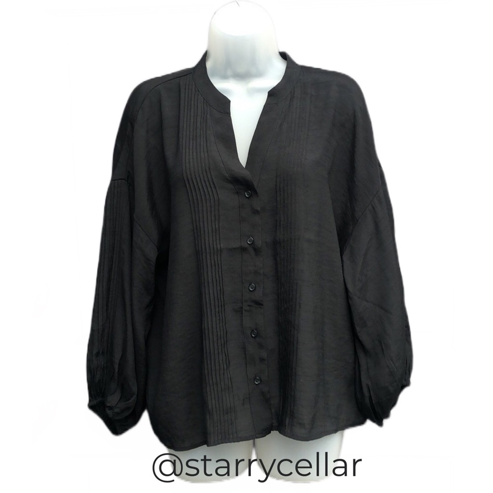 NWT Banana republic sheer button down top